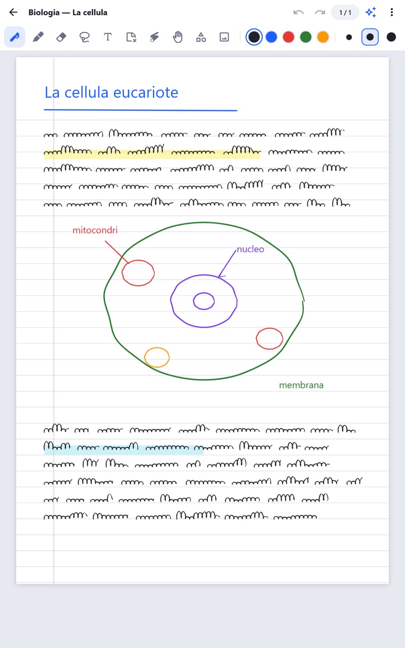 NG Notes app screenshot